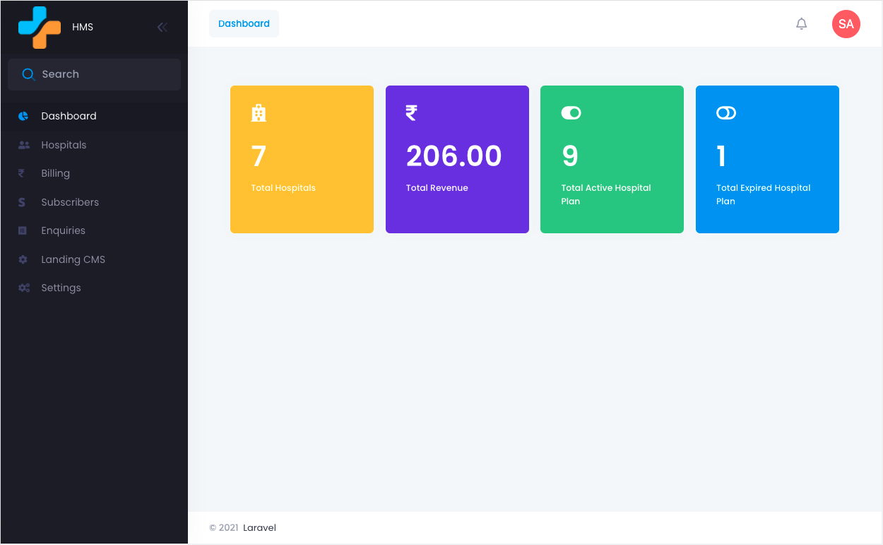 Super Admin Dashboard